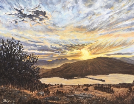 Osoyoos, Sunset